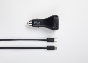 מטען רכב PD 42w iWalk + כבל Type C ל-PD