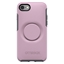 כיסוי  לiPhone 7/8 מבית Otterbox & PopSocket דגם Symmetry ורוד