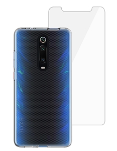 סט כיסוי שקוף ומגן מסך Skech ל-XIAOMI Mi 9