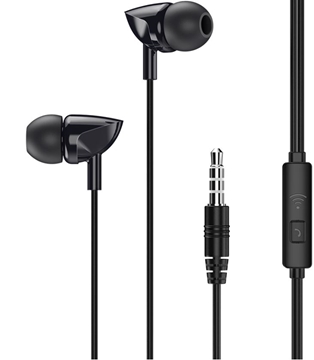 אוזניה חוטית REMAX דגם 106 3.5mm (שחור)