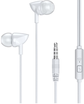 אוזניה חוטית REMAX דגם 106 3.5mm (לבן)