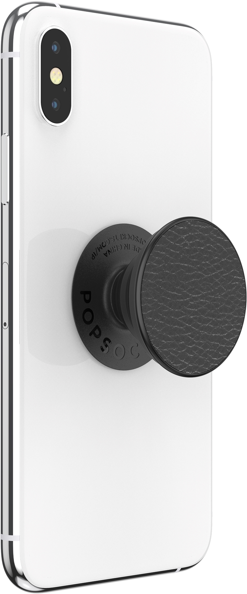 POPSOCKET דגם VLEATHER Pebbled Black / אביזרים לסלולר - מומדיה