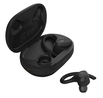 אוזניות iFrogz דגם EarbudAirtime Sport TWS שחור