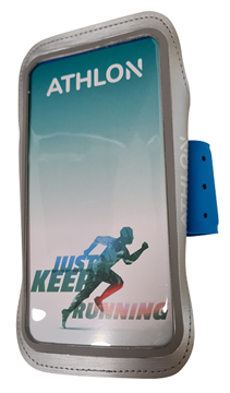 נרתיק ריצה אוניברסלי ATHLON Runner אפור כחול