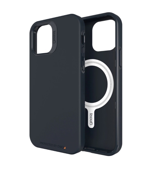 כיסוי ל iPhone12 & Pro דגם MagSafe Crystal Palace שחור מבית Gear 4