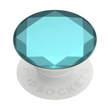 Popsocket דגם Metallic Diamond Aquarius Blue