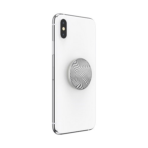 POPSOCKET דגם TEXTURED Knurled Black / אביזרים לסלולר - מומדיה