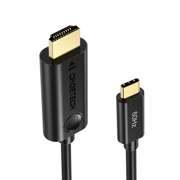 כבל PVC CHOETECH HDMI 4K אורך 1.8 מטר