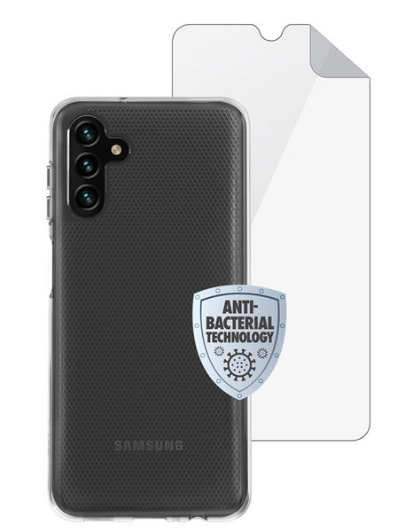 סט כיסוי ומגן מסך Galaxy A13 דגם MATRIX שקוף