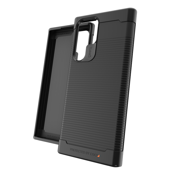 כיסוי GEAR4 ל Galaxy S22 Ultra דגם Havana שחור