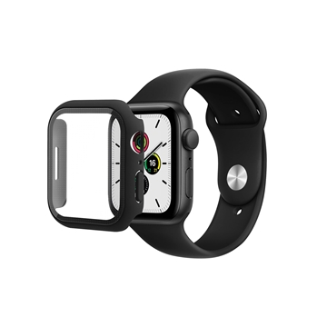 רצועה ומגן מסך Skech לשעון Apple Watch 41mm שחור