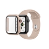 רצועה ומגן מסך Skech לשעון Apple Watch 45mm ורוד