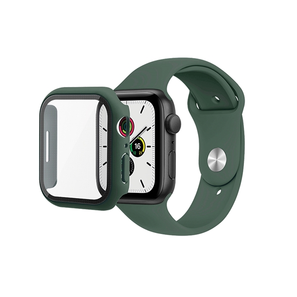 רצועה ומגן מסך Skech לשעון Apple Watch 45mm ירוק